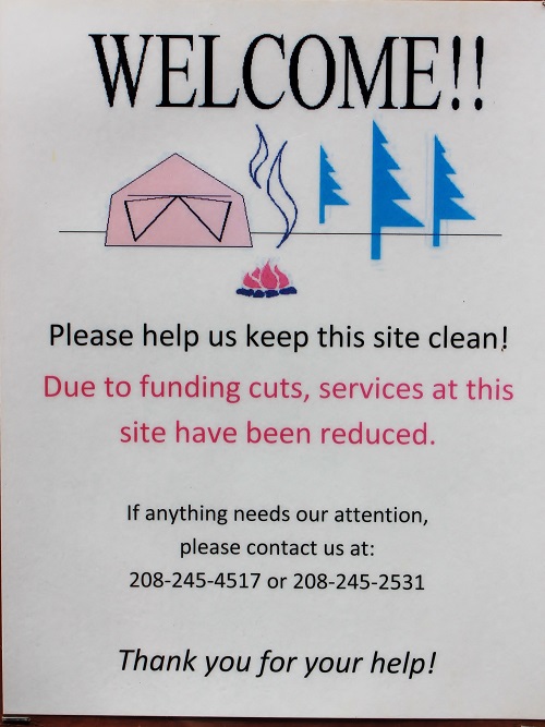 Turner Flat Campground on the St Joe River.