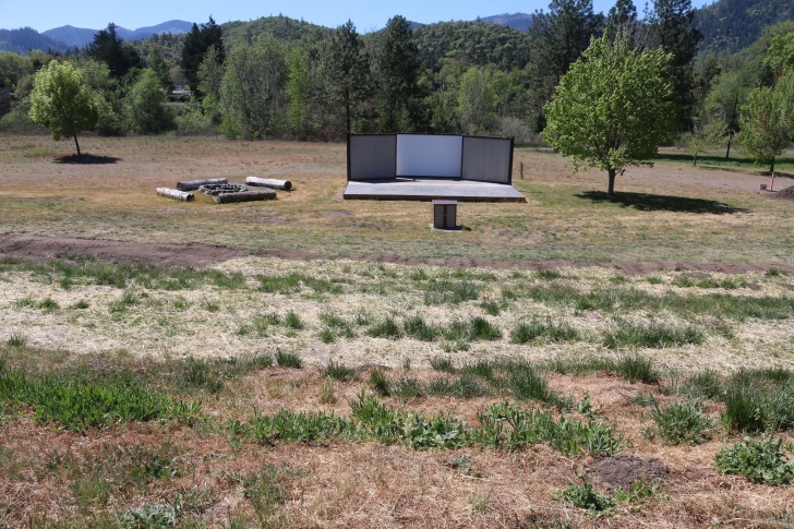 Camping at the Valley of the Rogue State park in Oregon.