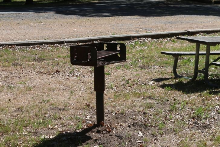 Camping at the Valley of the Rogue State park in Oregon.