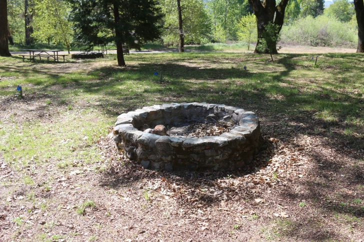 Camping at the Valley of the Rogue State park in Oregon.