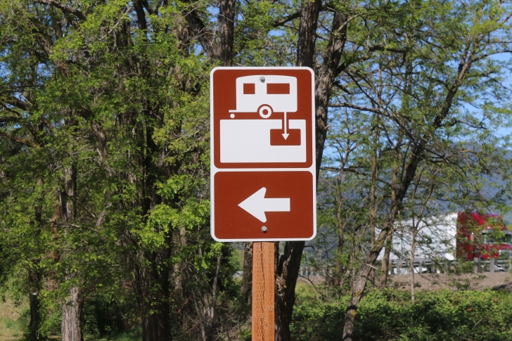 Camping at the Valley of the Rogue State park in Oregon.