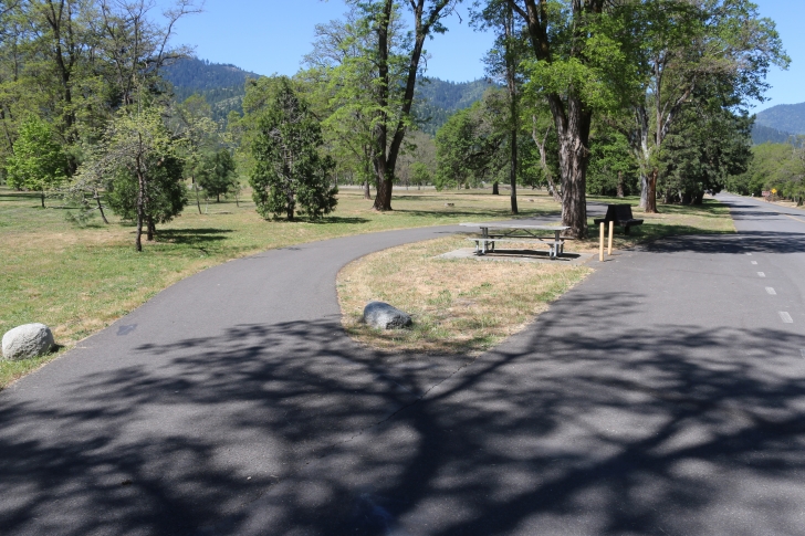 Camping at the Valley of the Rogue State park in Oregon.