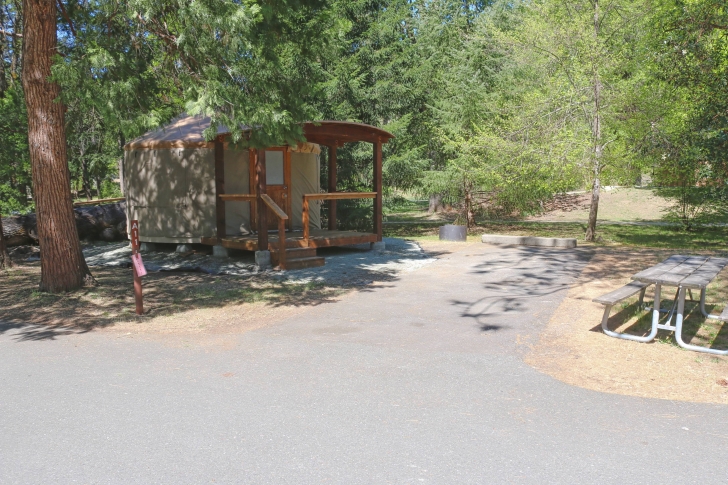 Camping at the Valley of the Rogue State park in Oregon.