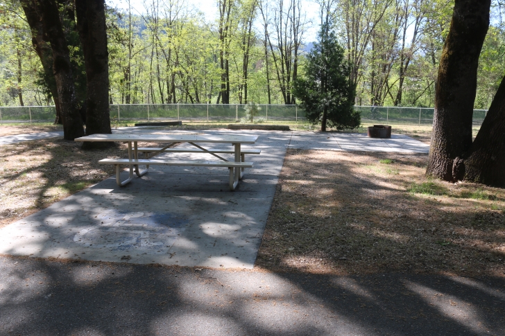 Camping at the Valley of the Rogue State park in Oregon.