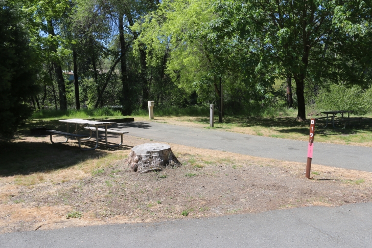 Camping at the Valley of the Rogue State park in Oregon.