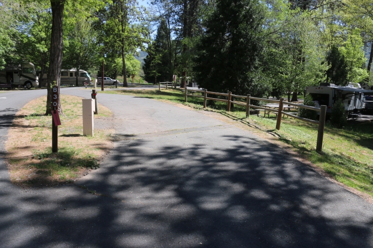 Camping at the Valley of the Rogue State park in Oregon.