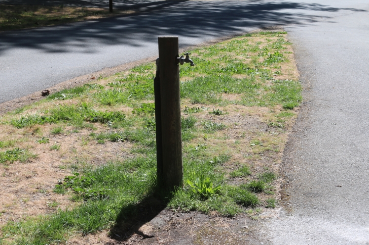 Camping at the Valley of the Rogue State park in Oregon.