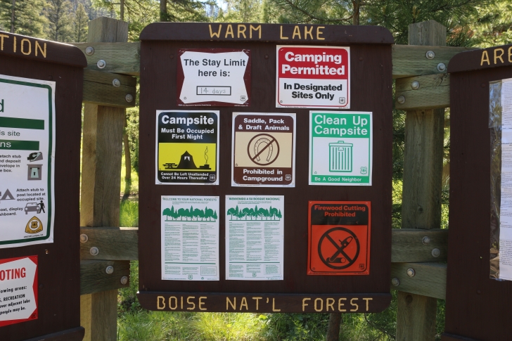 Warm Lake Campground