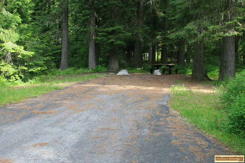 Wendover Campground on the Lochsa River