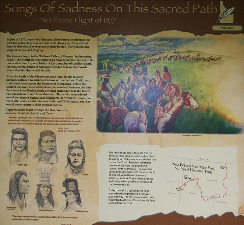 Wendover Campground on the Lochsa River.