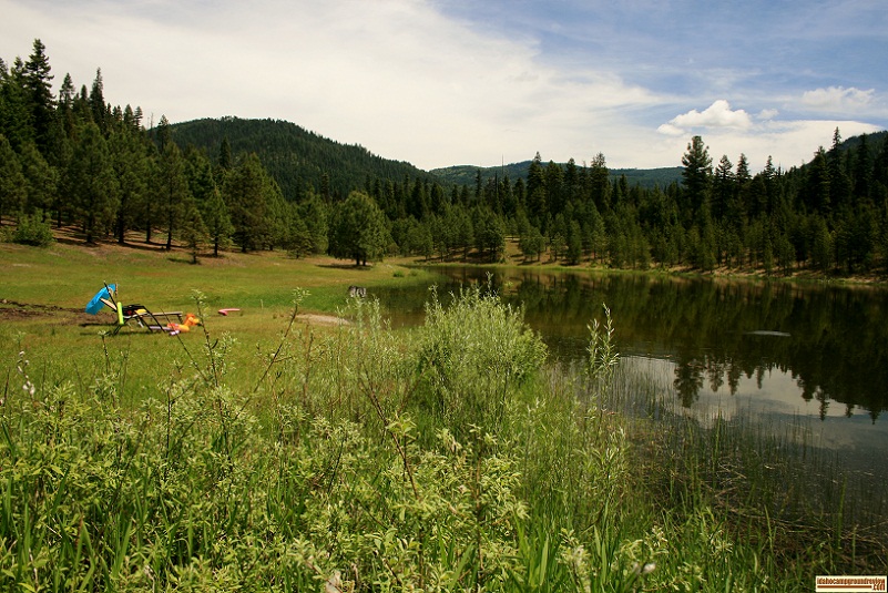 The "beach" at White Sands Campground