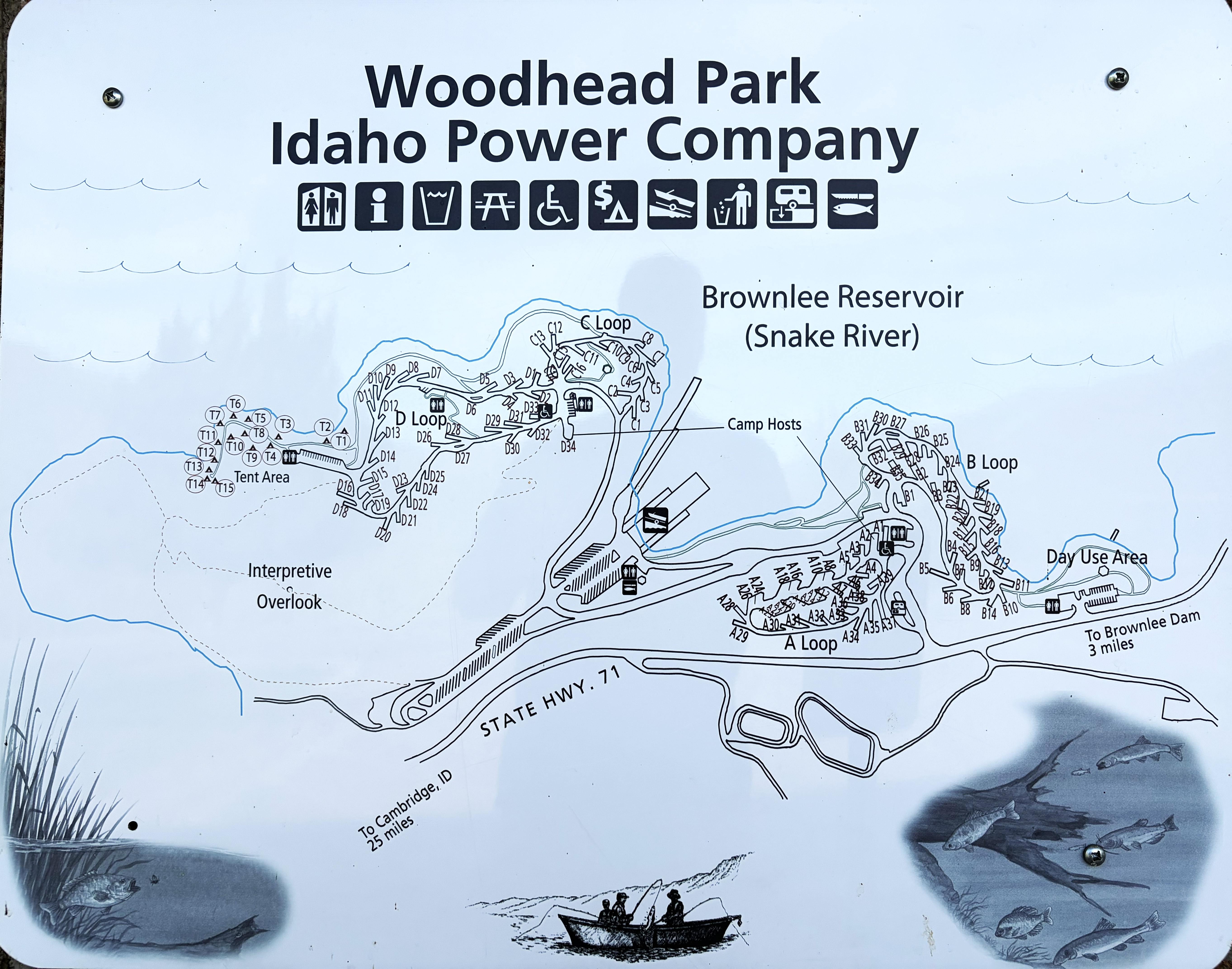 Woodhead Park Signs & Info