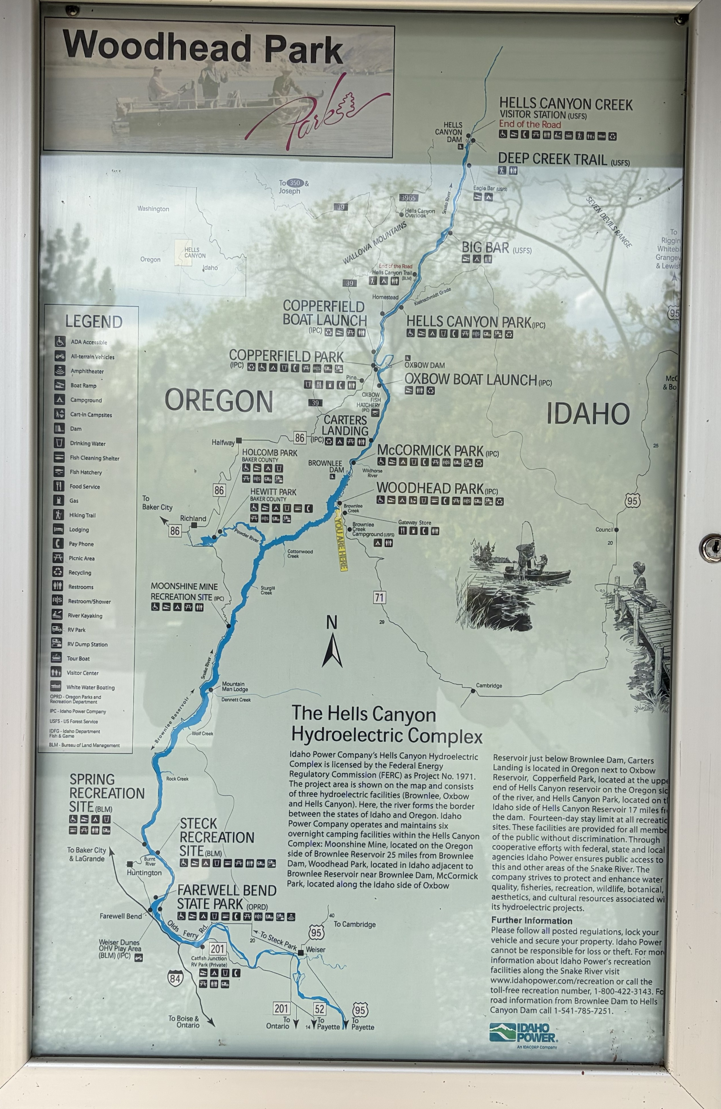 Woodhead Park Signs & Info