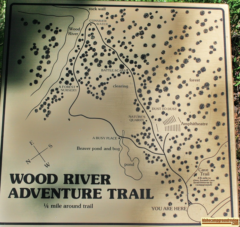 Wood River has a "nature path" with ampitheather