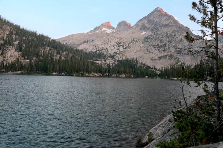 Hiking to Toxaway Lake from the Tin Cup Hikers Trailhead in the Sawtooth Mountains of Idaho.