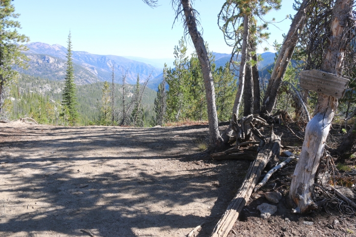 Hiking the Bighorn Crags of central Idaho.