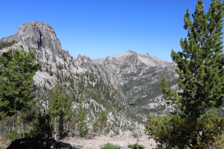 Hiking the Bighorn Crags of central Idaho.