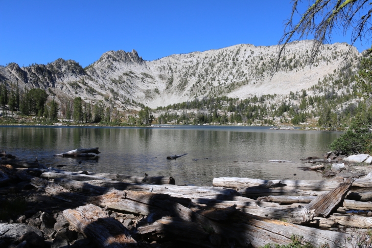 Hiking the Bighorn Crags of central Idaho.