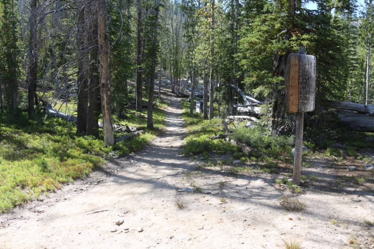 Hiking the Bighorn Crags of central Idaho.