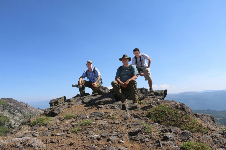 Hiking to Lava Butte Lakes north of McCall, Idaho.