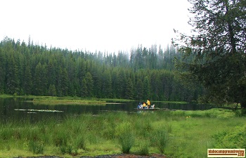 fishing at moose Creek reservoir