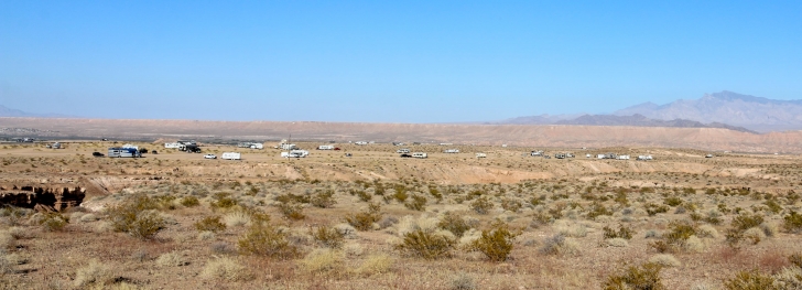 Free camping near Overton Nevada.