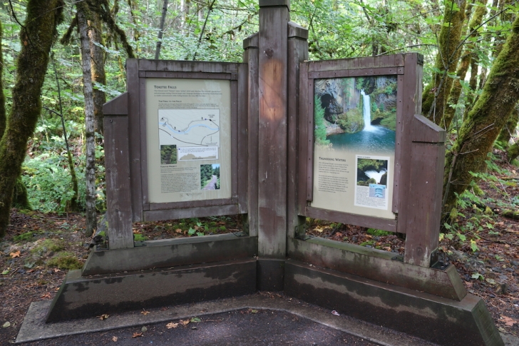 Hiking to Toketee Falls on Oregon's North Umpqua River.